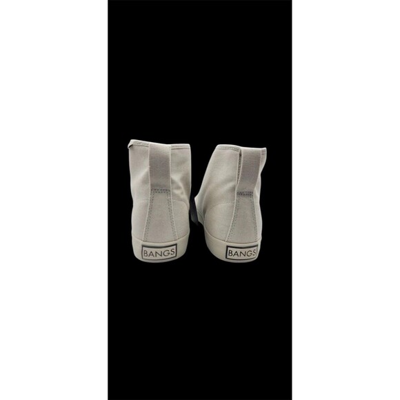 BANGS SHOES HIGH TOPS BEIGE LONDON FOG SUCCULENT/CACTUS   Unisex W8/M6.5 NWT - Picture 4 of 6